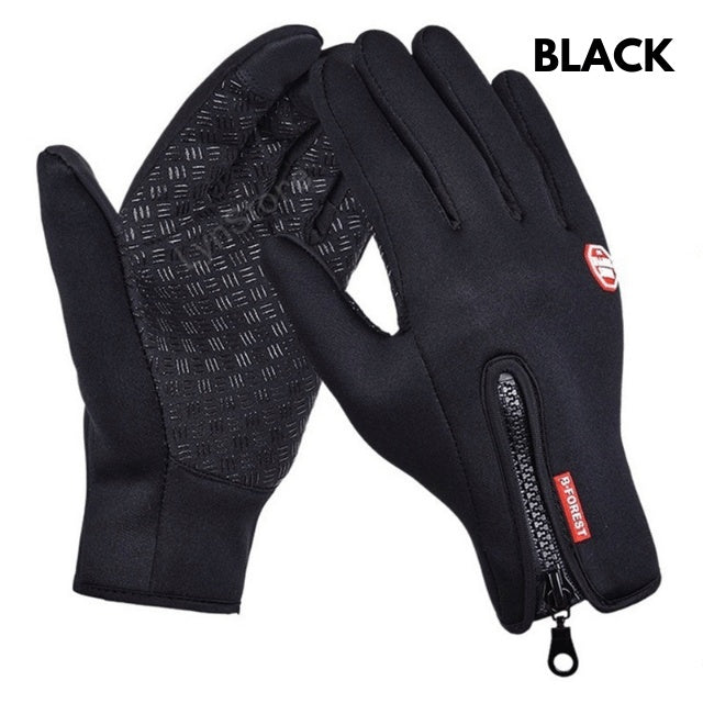 Winter Gloves Touch Screen Riding Motorcycle Sliding Waterproof Sports Gloves With Fleece My Store