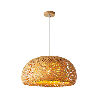 Bamboo Woven Simple Japanese Creative Pastoral Chandelier My Store