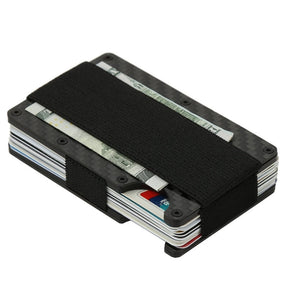 Anti-theft brush anti-scanning metal wallet My Store