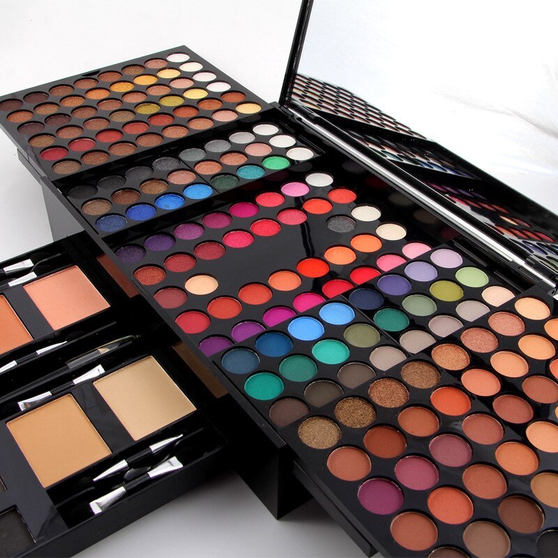 180 Colors Eyes Shadow Blush Set Personalized Piano-shaped Makeup Palette Box My Store