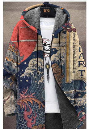 Hooded Cardigan Thick Winter Clothes My Store