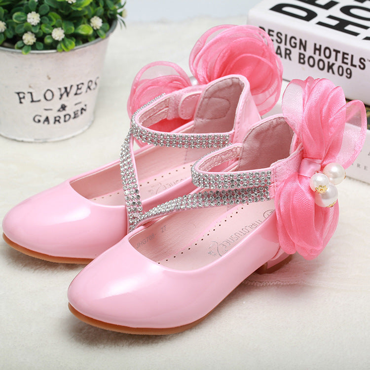 Little High-heeled Big Kids Princess Shoes My Store