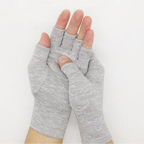 Light Gray Bamboo Charcoal Fiber Pressure Care Gloves My Store