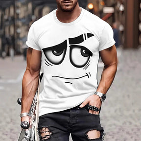 Casual Loose Anime Digital Printing Short Sleeve My Store