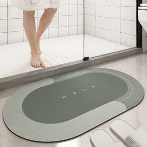 Cushion Bathroom Sliding Door Floor Foot Mat My Store