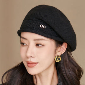 Women's Autumn And Winter Fashionable All-match Wool Knitted Hat My Store