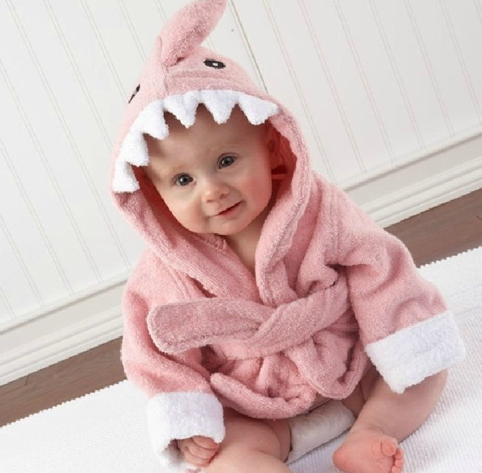 Cartoon Cute Animal Modeling Baby Bath Towels Baby Bathrobes Cotton Children's Bathrobes Baby Hooded My Store