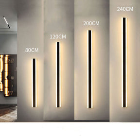 Minimalist long led wall lamp My Store