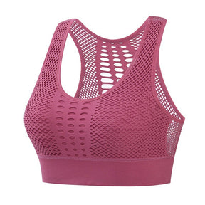 Women Sports Bra Sexy Brathable Mesh Sports Top My Store