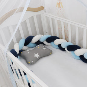 Baby Bumper Bed Braid Knot Pillow Cushion Bumper for Infant cuna Bebe lit Crib Protector Cot Bumper Room Decor My Store