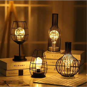 Minimalist hollow table lamps My Store