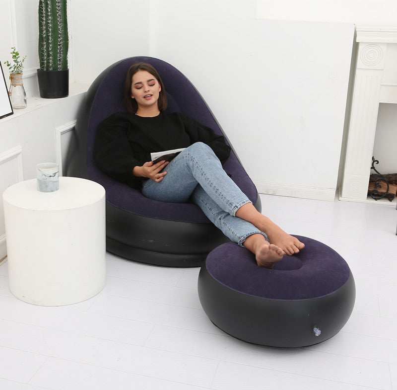 Lazy Bean Bag with Inflatable Folding Sofa My Store