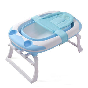 Baby folding tub large can sit thick bath tub My Store