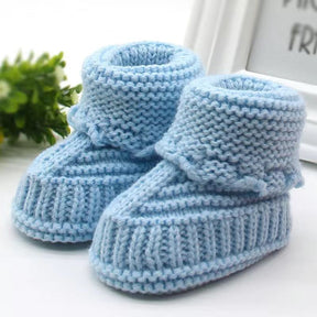 Male and female Babies Handmade Knitted Wool Soft Bottom Babies My Store