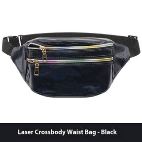 Outdoor Men's And Women's Waist Pack Sports Fitness 7 Color Laser My Store