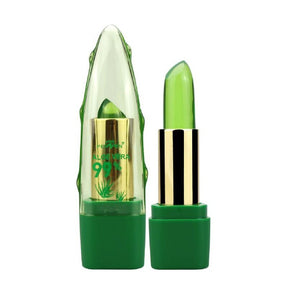 Aloe Vera Gel Color Changing Lipstick Gloss  Moisturizer Anti-drying Desalination Fine-grain Lip Blam Care My Store