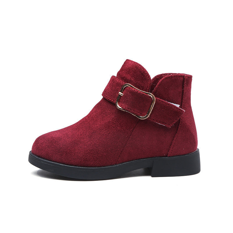 Big kids suede leather boots My Store