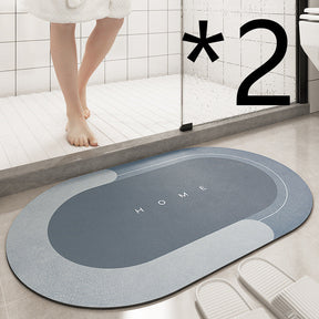 Cushion Bathroom Sliding Door Floor Foot Mat My Store