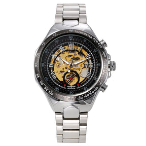 Men's Personality All-steel Hollow Automatic Mechanical Watch My Store