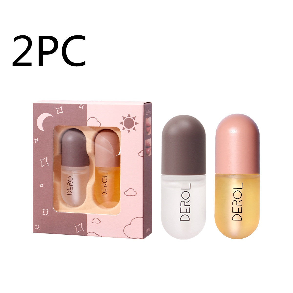 Day Night Instant Volume Lip Plumper Oil Clear Lasting Nourishing Repairing Reduce Lip Fine Line Care Lip Beauty Cosmetic My Store