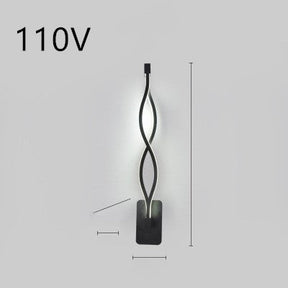 led wall lamp nordic minimalist bedroom bedside lamp My Store