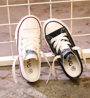 Canvas Shoes Non-slip Casual Shoes Student Parent-child Shoes New Baby Shoes White Shoes My Store