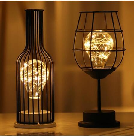 Minimalist hollow table lamps My Store