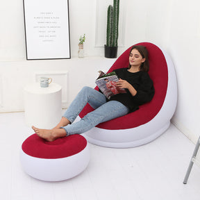 Lazy Bean Bag with Inflatable Folding Sofa My Store