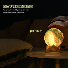 3D Printing Lunar Light Painting Creative Gift Night Light My Store