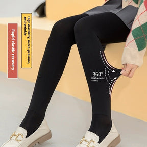 Leggings Nylon Fleece-lined Thickened Women My Store