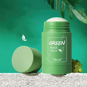 Cleansing Green Tea Mask Clay Stick Oil Control Anti-Acne Whitening Seaweed Mask Skin Care My Store