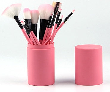 12pcs Makeup Brush Set Blush Eyeshadow Eyelash Highlighter Makeup Brush My Store