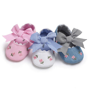 Bowknot Baby Shoes Girl Toddler Anti-Slip Shoe My Store