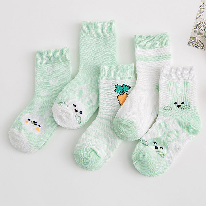 Cotton breathable male and female baby socks My Store