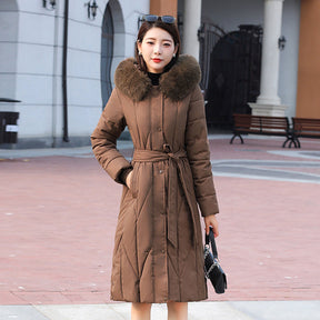 Women's Cotton-padded Coat Fashion Waist-controlled Thickened My Store