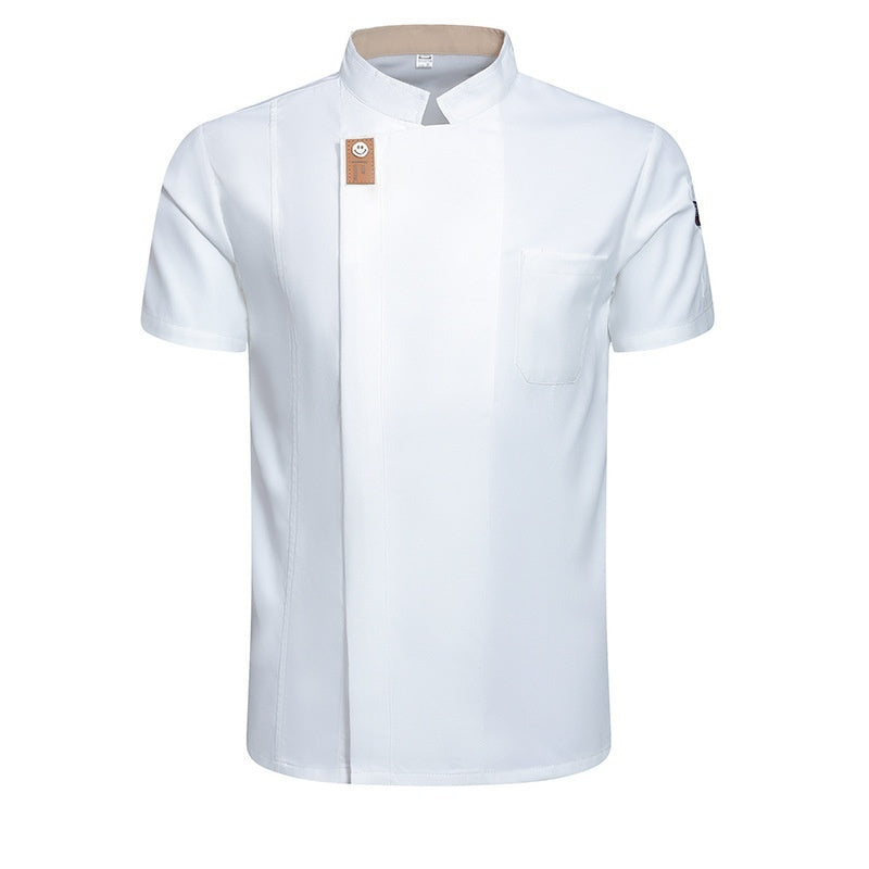 Chef Overalls Short-sleeved Cake Shop Baking Special Thin Breathable Summer Men My Store