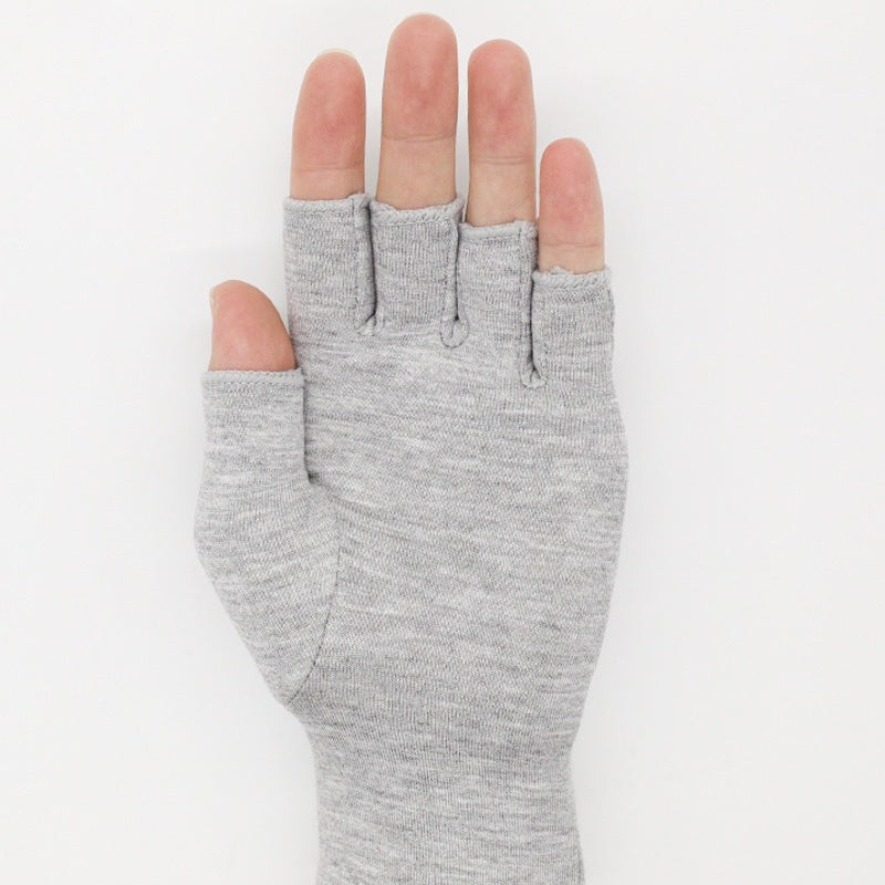 Light Gray Bamboo Charcoal Fiber Pressure Care Gloves My Store