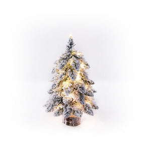 Christmas Small Flocking Tree Mini Christmas Tree My Store