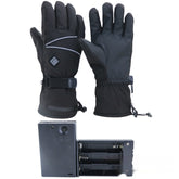 Electric Heating Gloves Lithium Battery Three-gear Temperature Control Warm My Store