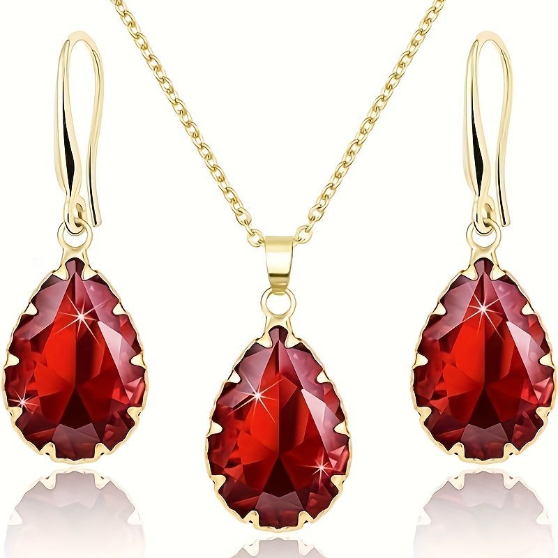 Women's Crystal Jewelry Set My Store