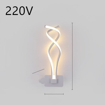 led wall lamp nordic minimalist bedroom bedside lamp My Store