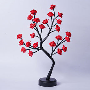 Table Lamp Flower Tree Rose Lamps Fairy Desk Night Lights USB Operated Gifts For Wedding Valentine Christmas Decoration My Store