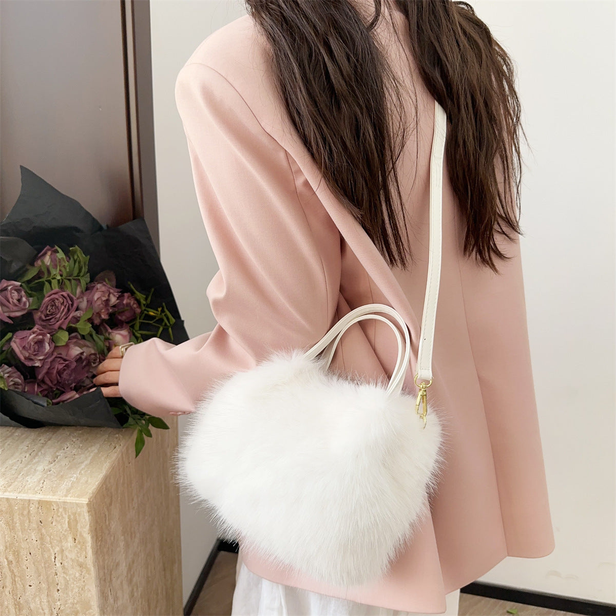 Women's Fox Fur-style Tote Bag My Store