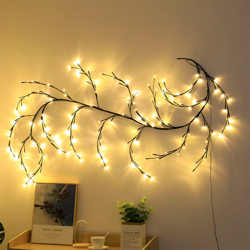 LED Light String Arrangement Colored Light Rattan Room Decorative Light My Store