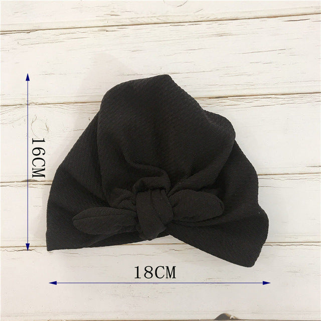 Knot Bow Baby Headbands Toddler Headwraps 6m-18m Baby Turban My Store