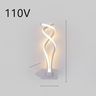 led wall lamp nordic minimalist bedroom bedside lamp My Store