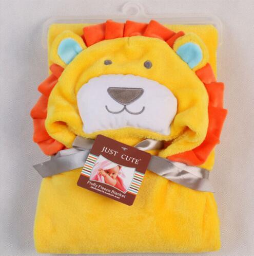 Baby fleece bath towel hooded towels bathrobe My Store