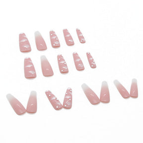 Women's Detachable Long Ballerina Nail Stickers My Store