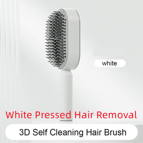 Self Cleaning Hair Brush For Women One-key Cleaning Hair Loss Airbag Massage Scalp Comb Anti-Static Hairbrush My Store