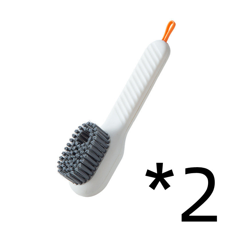 Multifunctional Soft-bristled Shoe Brush Long Handle Brush Automatic Liquid Adding Shoe Clothing Board Brush Cleaning Tool My Store